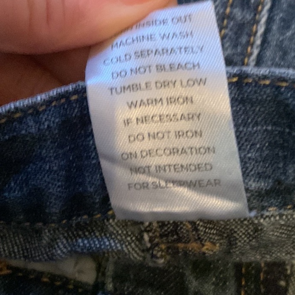 Vintage Gymboree Freshly Picked Gingham Floral Lace Top Jeans Lot 2T Adjustable - Picture 13 of 13